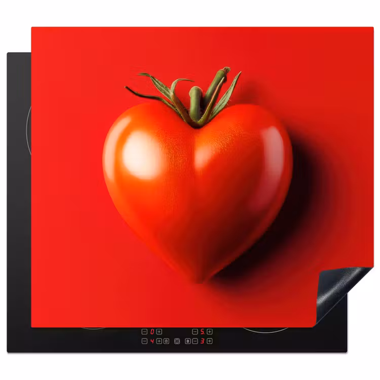 Protection plaque induction - Tomate - Rouge - Coeur — 1