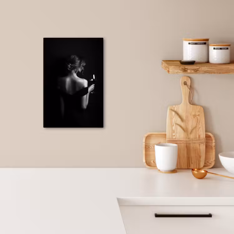 Tableau sur toile - Femme - Vin - Robe — 2