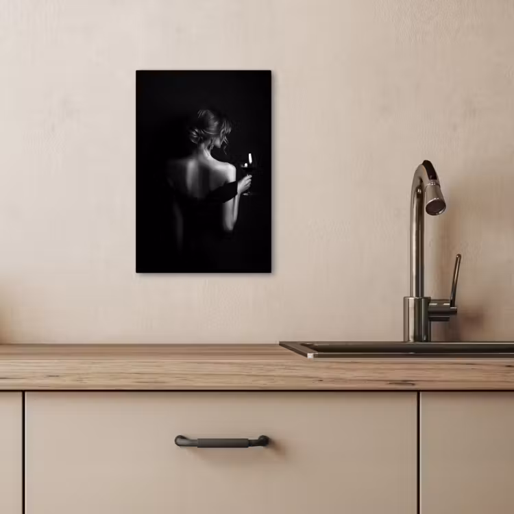 Tableau sur toile - Femme - Vin - Robe — 3