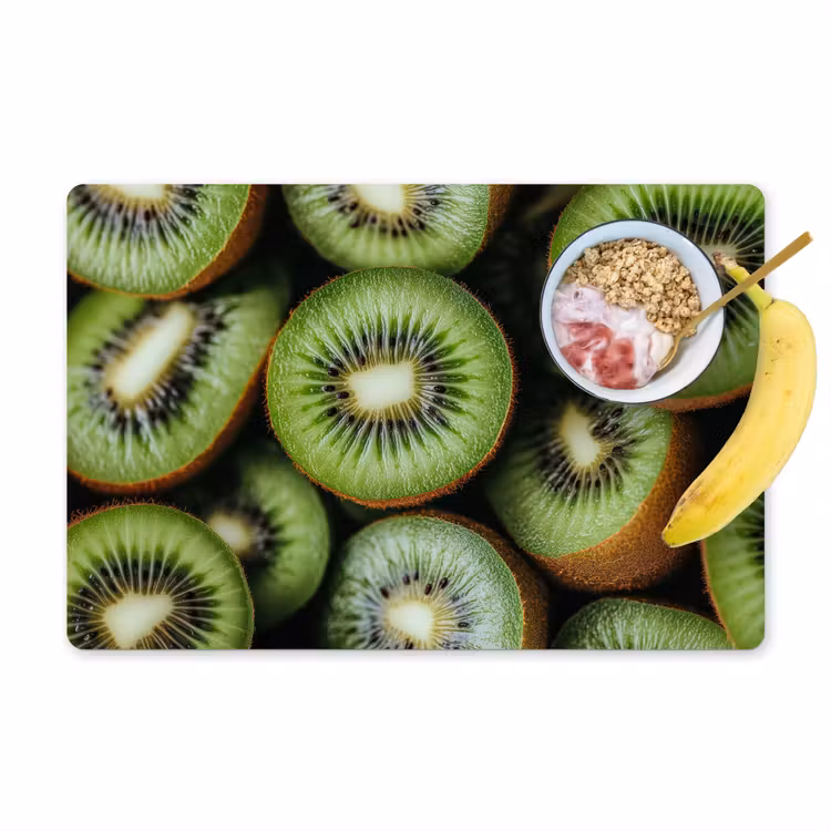 Sets de table en vinyle - Kiwi - Fruit - Vert — 1