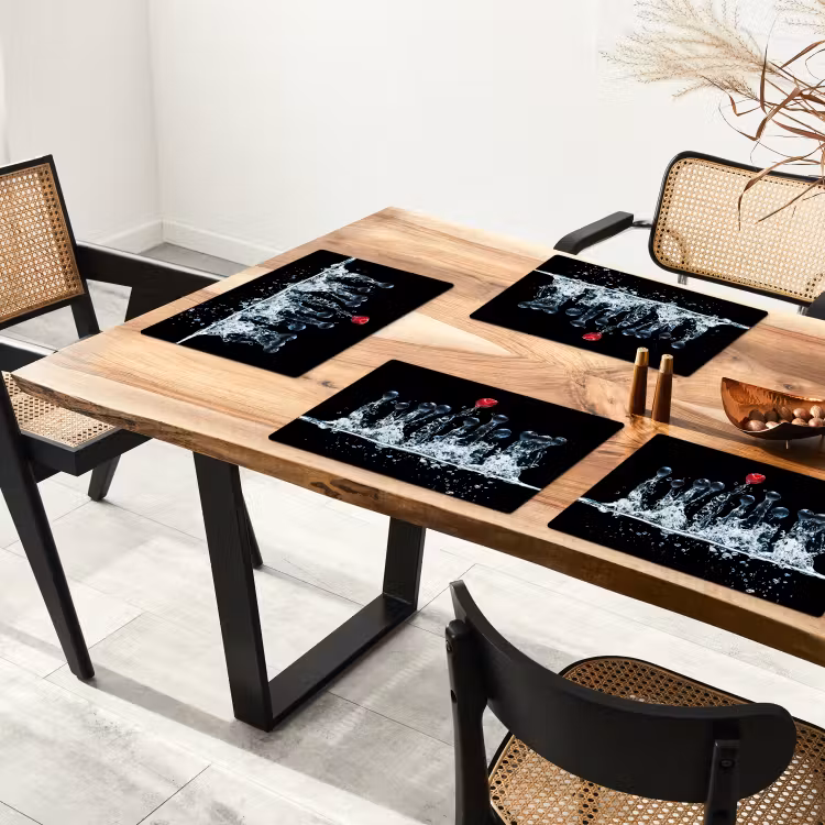 Sets de table en vinyle - Ballet de baies — 4