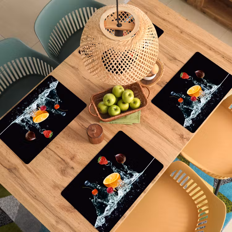 Sets de table en vinyle - Carnaval des fruits et de l'eau — 3