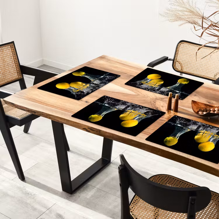 Sets de table en vinyle - Les citrons à l'honneur — 4