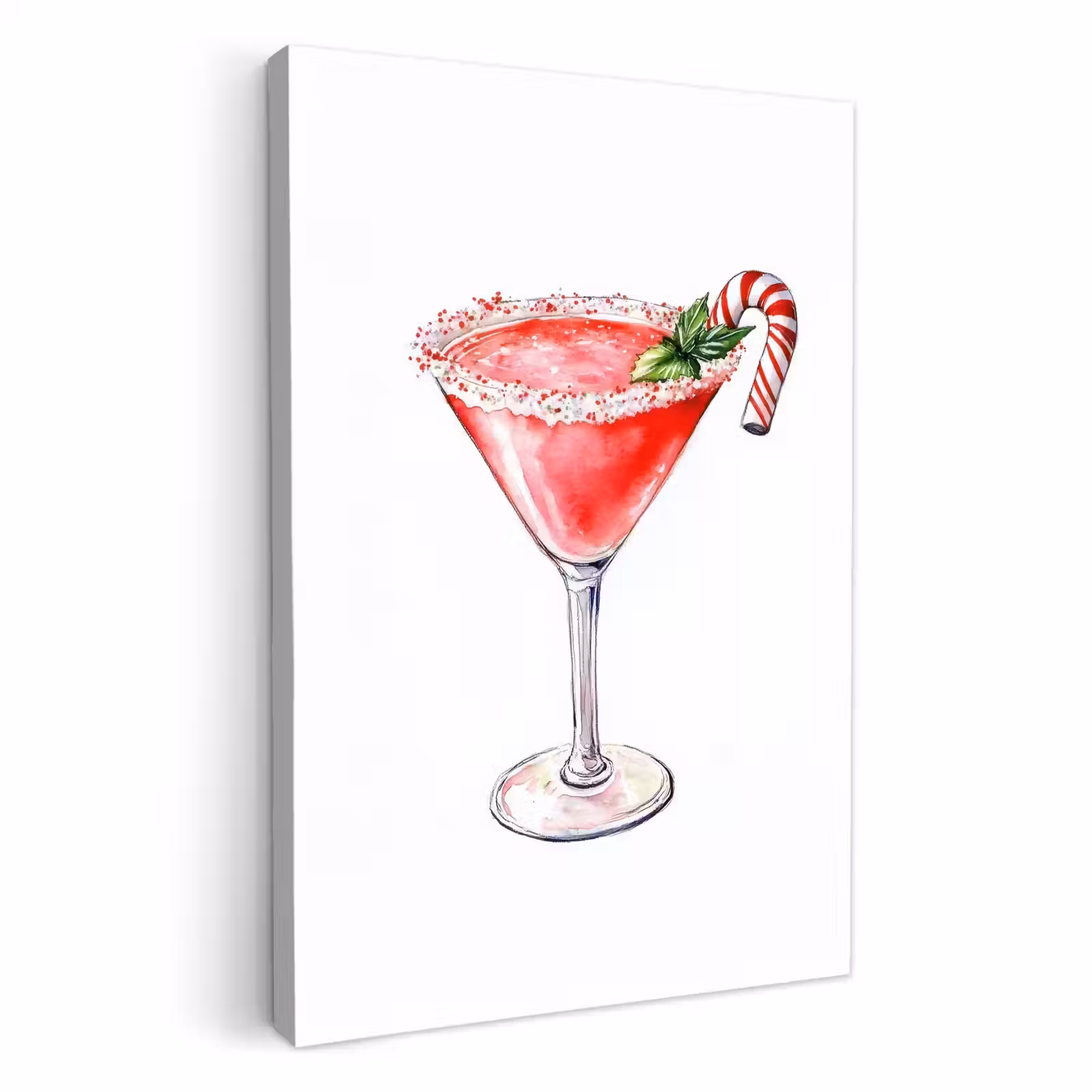 Tableau sur toile - Cocktail - Boisson - Hiver - Art — 1