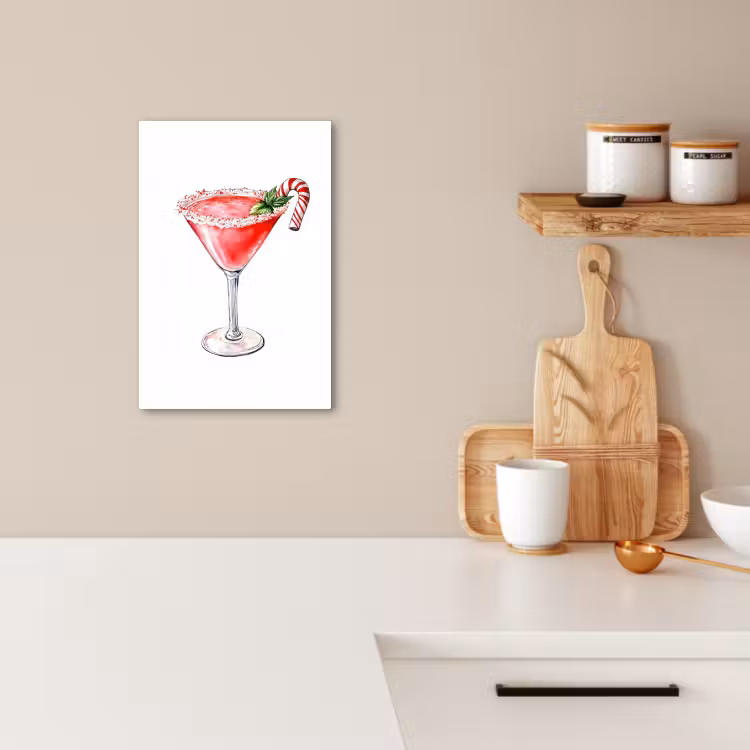 Tableau sur toile - Cocktail - Boisson - Hiver - Art — 2