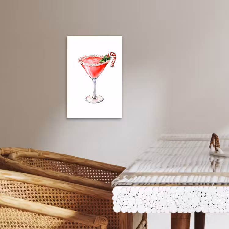 Tableau sur toile - Cocktail - Boisson - Hiver - Art — 3