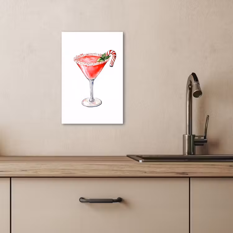 Tableau sur toile - Cocktail - Boisson - Hiver - Art — 4