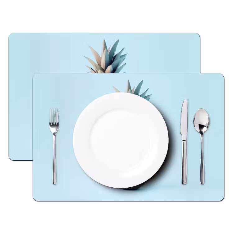Sets de table - Bleu - Ananas - Disco - Discoball — 2