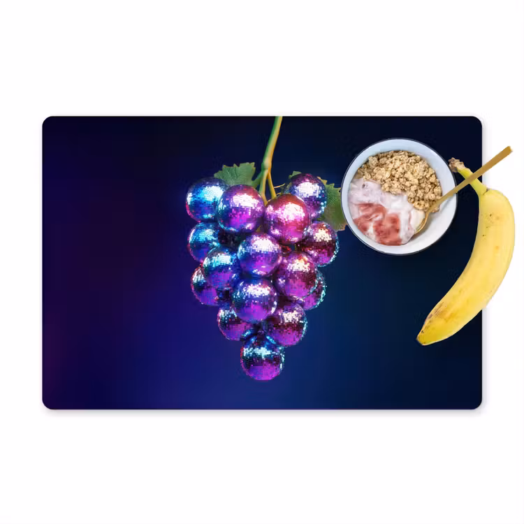 Sets de table - Violet - Disco - Fête - Raisin — 1