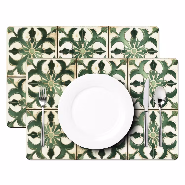 Sets de table - Intérieur - Céramique - Décoration - Espagnol — 2