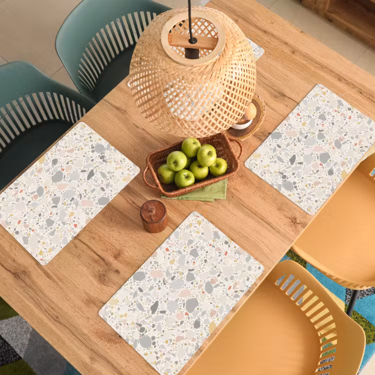 Sets de table - Motifs - Lumière - Terrazzo - Décoration — 3