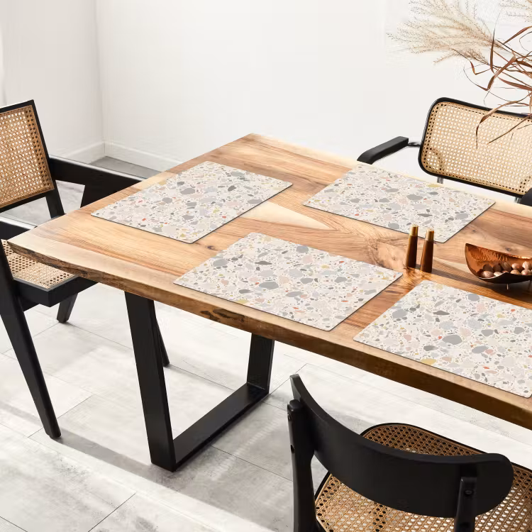 Sets de table - Motifs - Lumière - Terrazzo - Décoration — 4