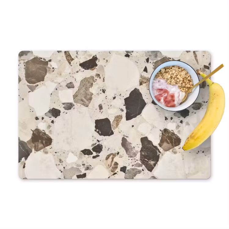 Sets de table - Neutre - Pierres - Décoration - Terrazzo — 1