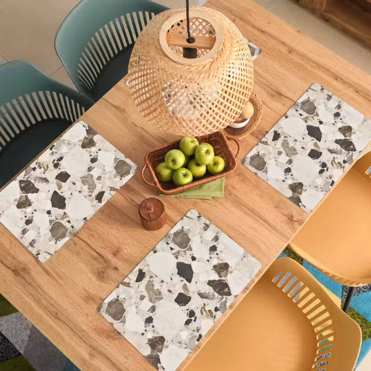 Sets de table - Neutre - Pierres - Décoration - Terrazzo — 3