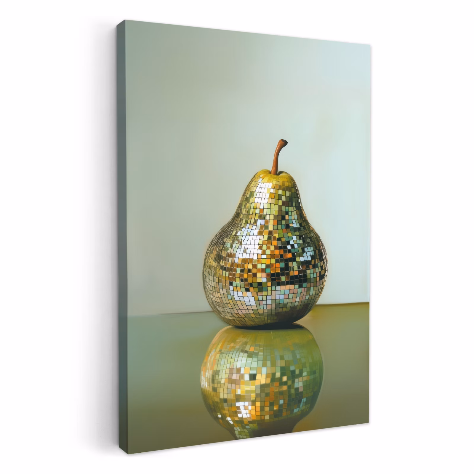 Tableau sur toile - Fruit - Disco - Art - Glitter — 1