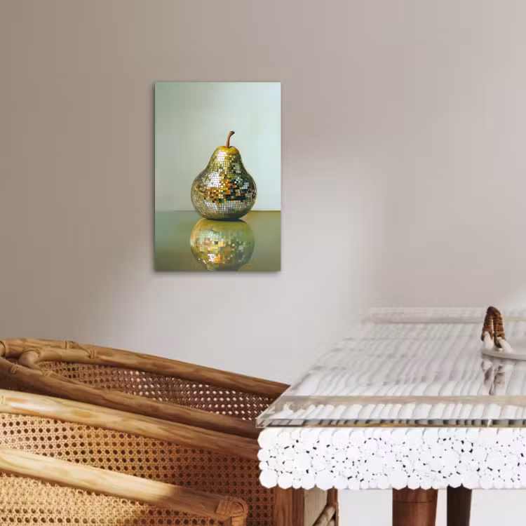 Tableau sur toile - Fruit - Disco - Art - Glitter — 4
