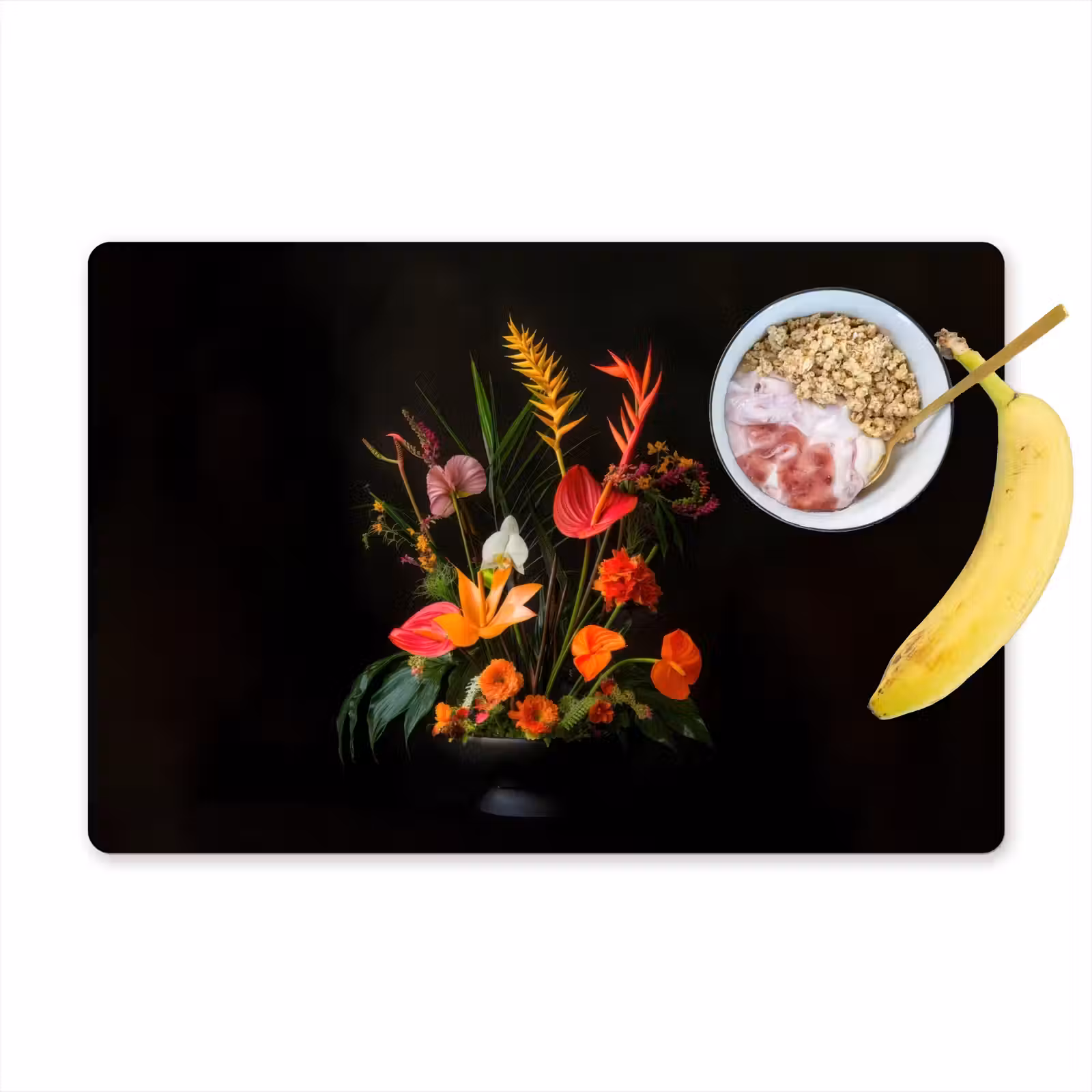 Sets de table en vinyle - Bol - Bouquet - Fleurs — 1