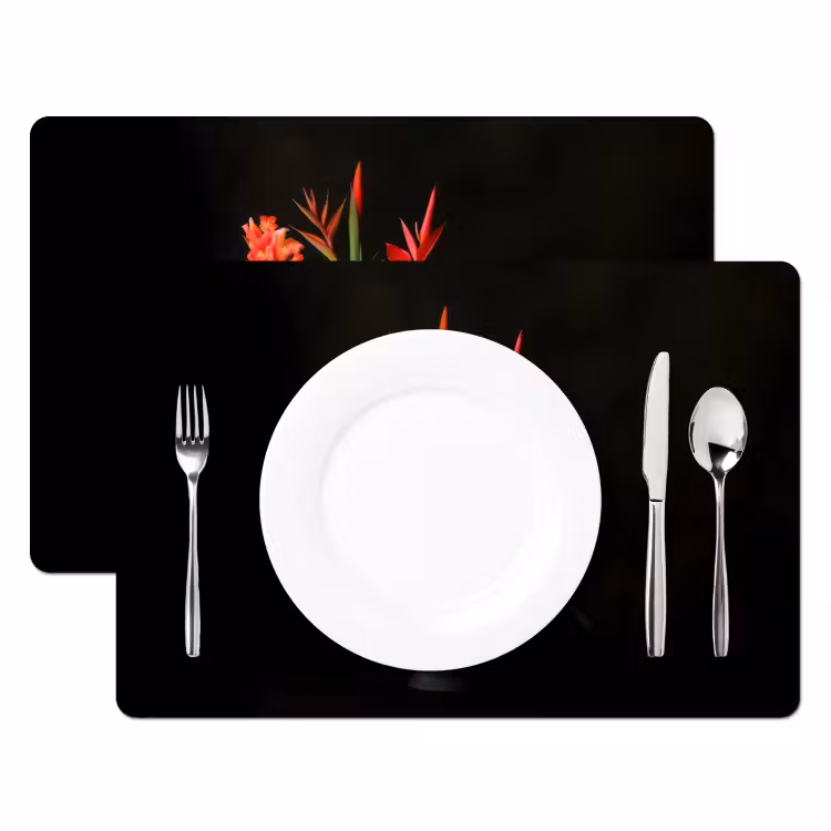 Sets de table en vinyle - Bouquet - Fleurs - Exotique — 2