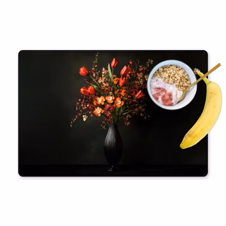 Sets de table en vinyle - Fleurs - Branches - Bouquet — 1