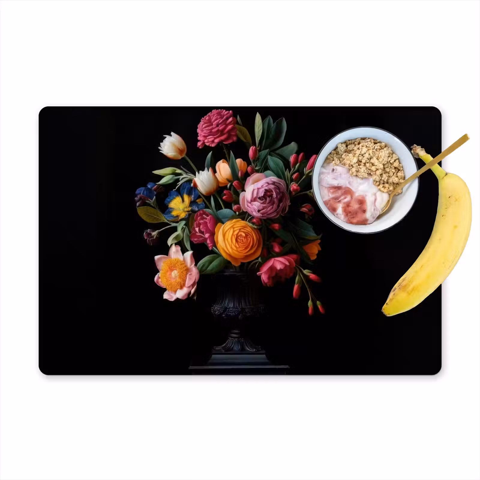 Sets de table en vinyle - Bouquet - Romantique - Coloré — 1