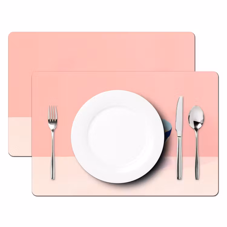 Sets de table - Nouilles - Bol - Bleu - Illustration — 2
