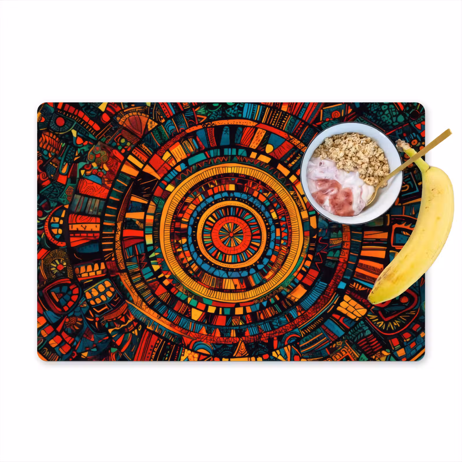 Sets de table en vinyle - Mandala - Cercles - Motifs — 1