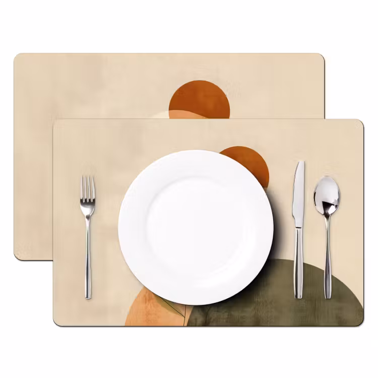 Sets de table en vinyle - Branches - Formes - Abstrait — 2