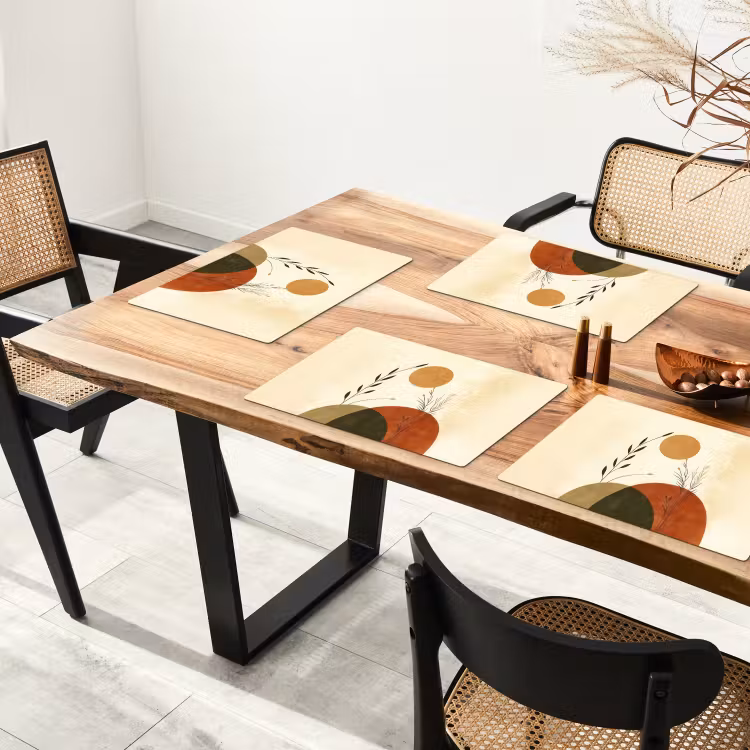 Sets de table en vinyle - Plantes - Abstrait - Formes — 4