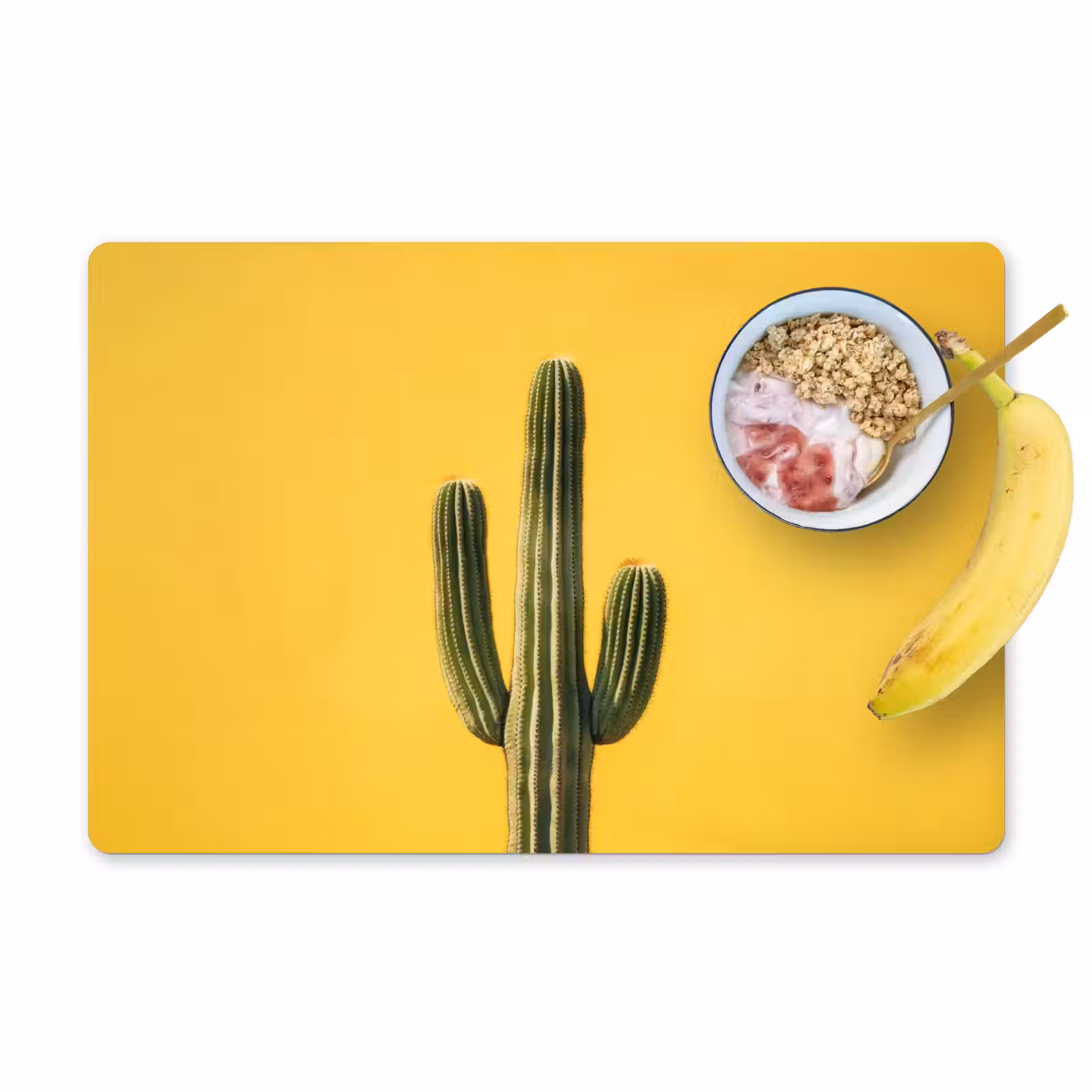 Sets de table en vinyle - Cactus - Vert - Minimaliste — 1
