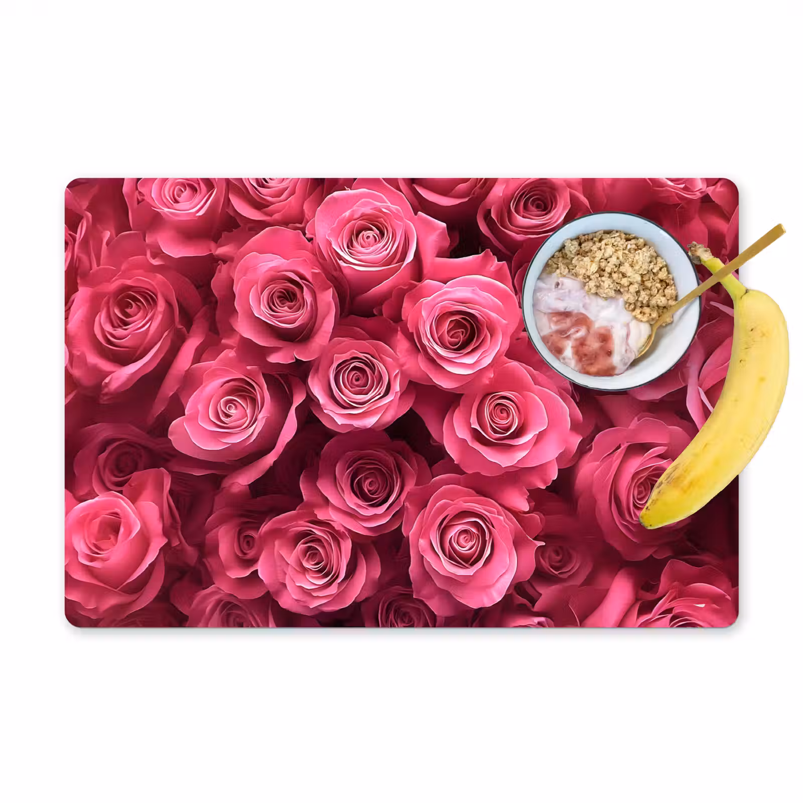 Sets de table en vinyle - Roses - Rose - Fleur — 1