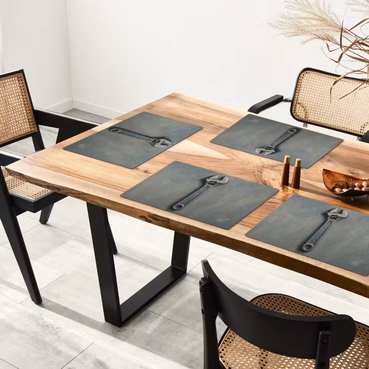 Sets de table en vinyle - Clé à molette - Outils - Peinture — 4