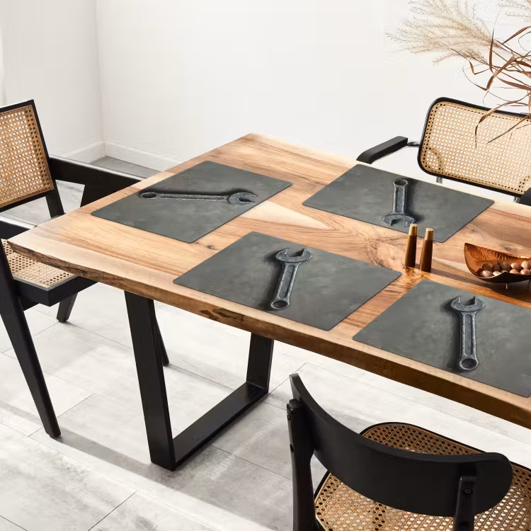 Sets de table en vinyle - Clé - Peinture - Outils - Peinture — 4