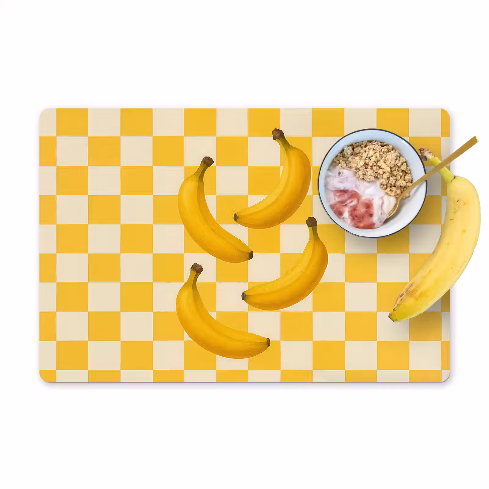 Sets de table - Bananes - Jaune - Bloqué — 1
