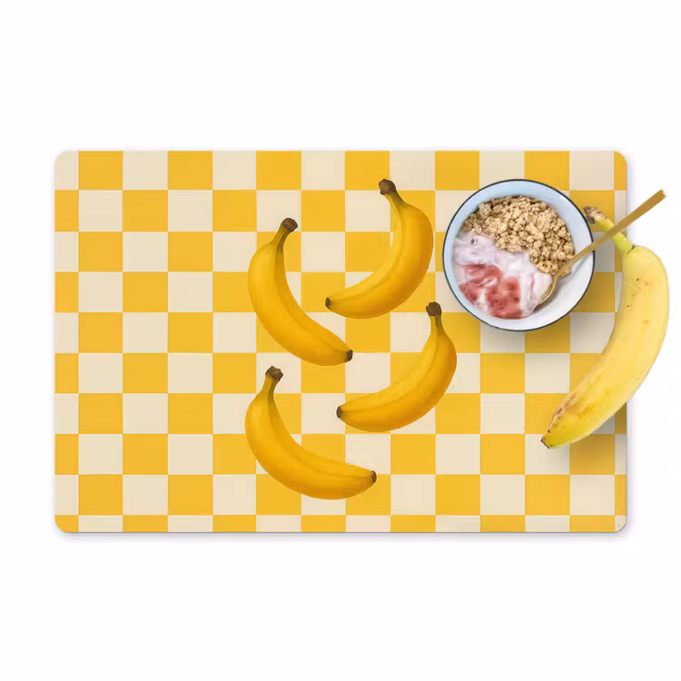 Sets de table - Bananes - Jaune - Bloqué — 1