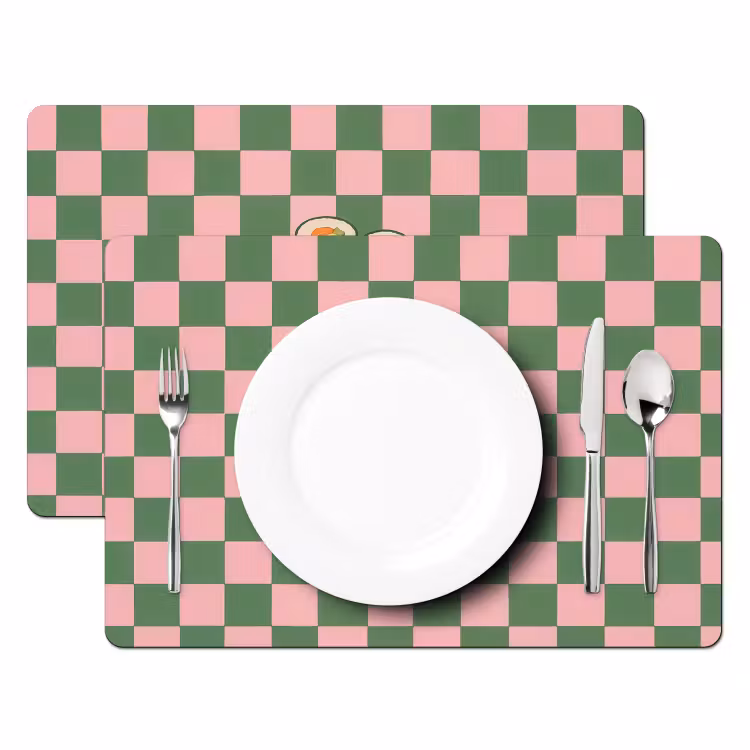 Sets de table - Sushi - Assiette - Bloquée - Verte — 2