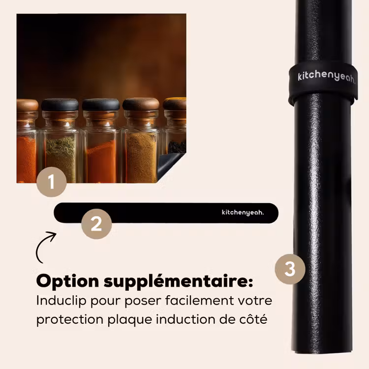 Protection plaque induction - Bocaux - Herbes - Épices - Grains — 8