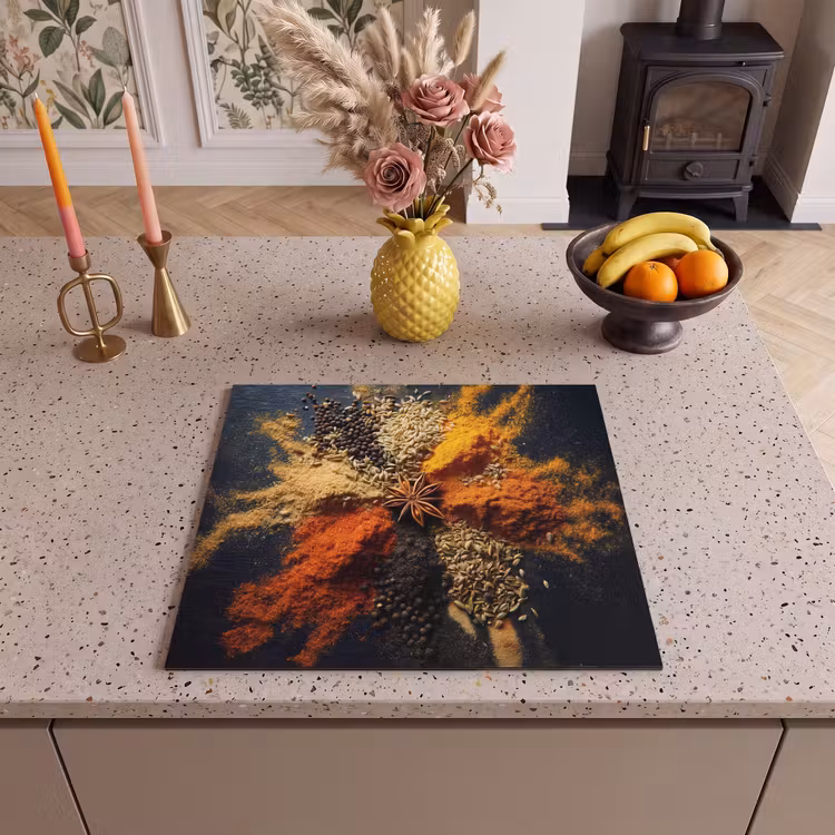 Protection plaque induction - Épices - Explosion - Orange — 3