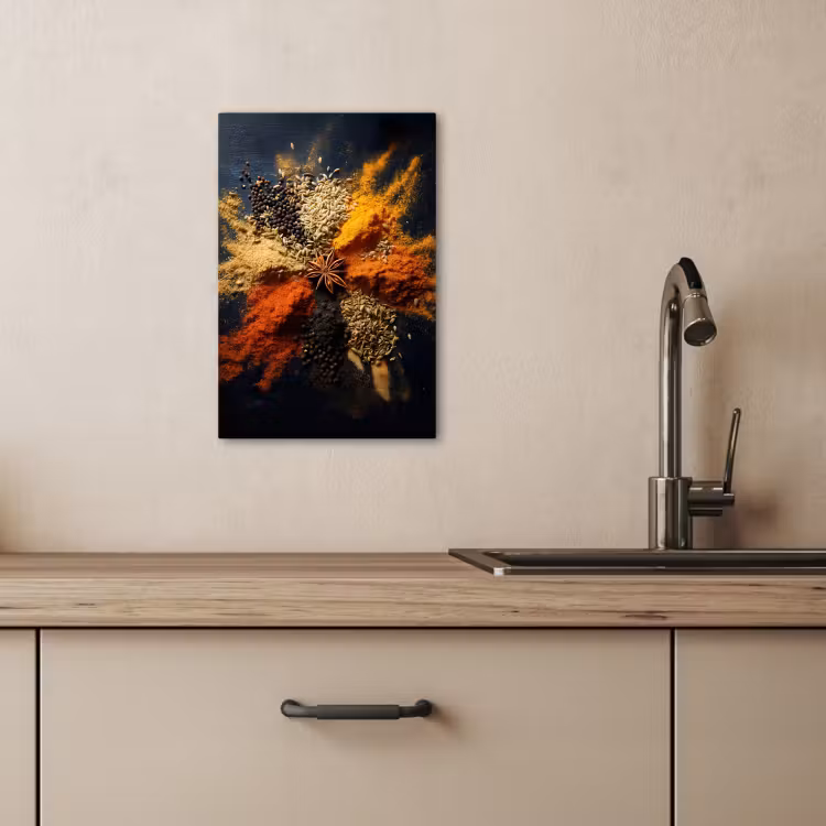 Tableau sur toile - Épices - Explosion - Orange — 2
