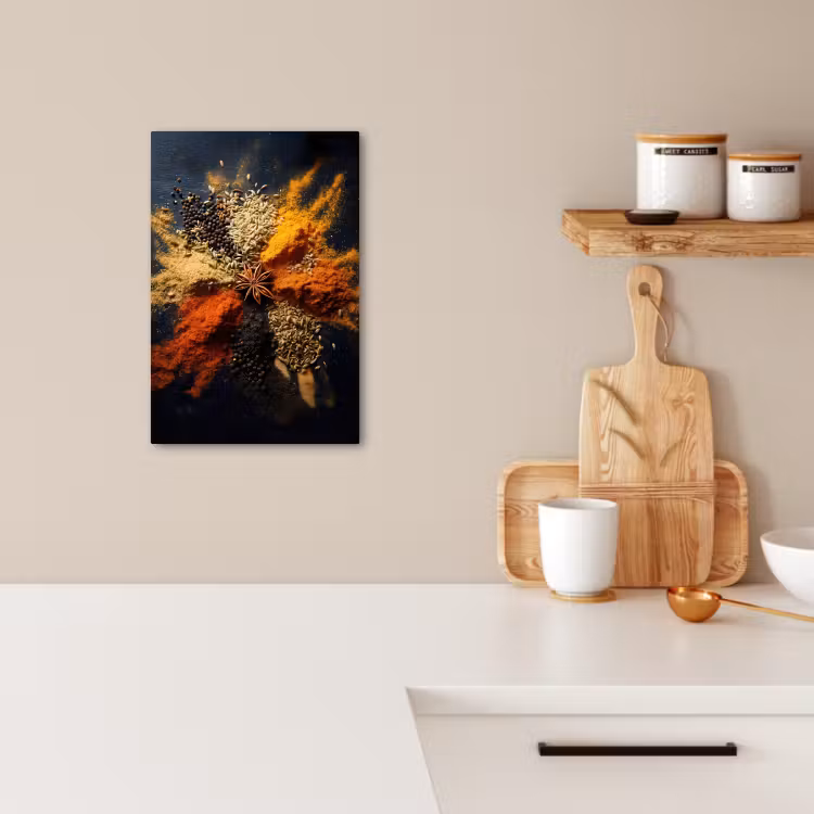 Tableau sur toile - Épices - Explosion - Orange — 3