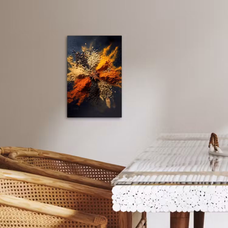 Tableau sur toile - Épices - Explosion - Orange — 4