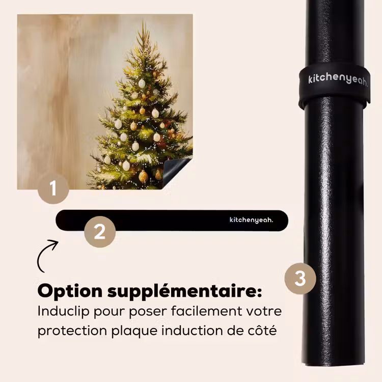 Protection plaque induction - Noël - Atmosphère - Vert — 8