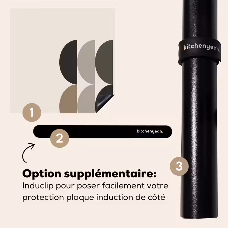 Protection plaque induction - Demi-cercles - Tons de terre - Graphique — 8