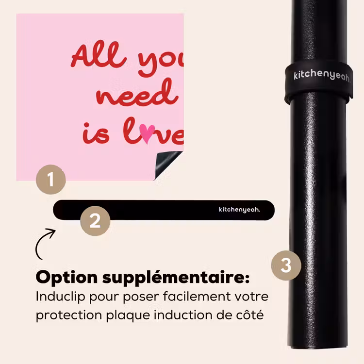 Protection plaque induction - Mère - Amour - Texte - Rouge — 7