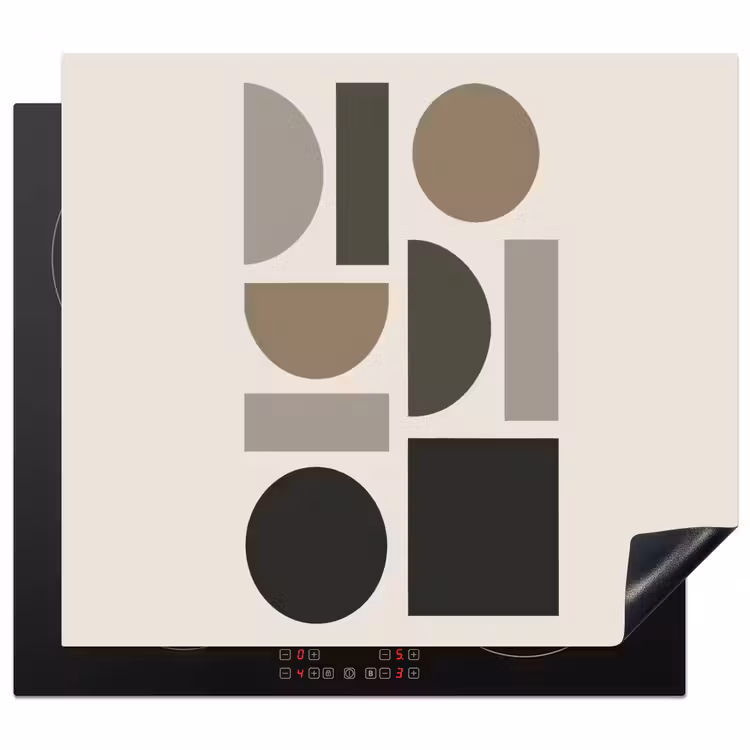 Protection plaque induction - Tons naturels - Graphique - Composition verticale — 1