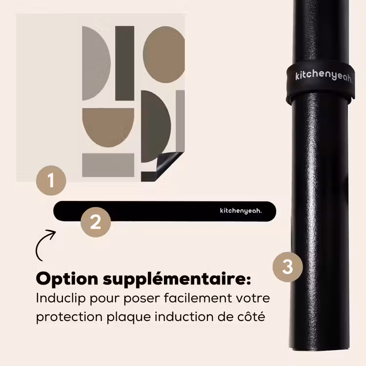 Protection plaque induction - Tons naturels - Graphique - Composition verticale — 8