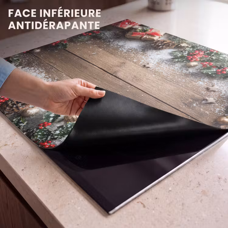 Protection plaque induction - Décoration de Noël - Cadeaux - Bois - Multicolore — 7