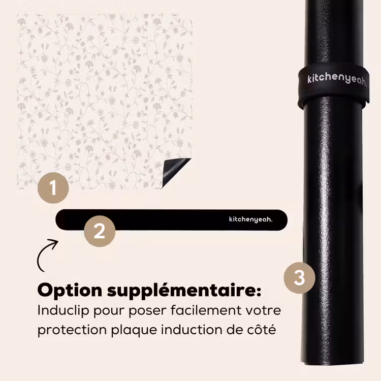 Protection plaque induction - Fleurs - Motif - Doux — 8