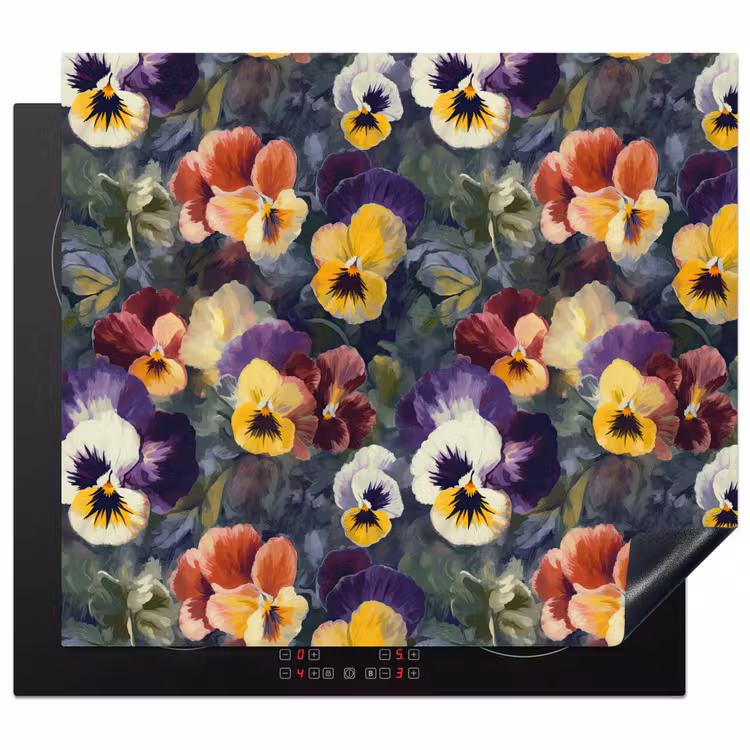 Protection plaque induction - Violettes - Pourpre - Jaune - Vert — 1