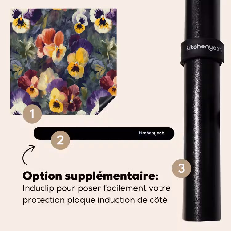 Protection plaque induction - Violettes - Pourpre - Jaune - Vert — 8