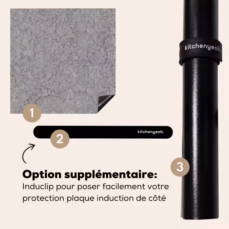 Protection plaque induction - Béton - Mur - Motifs - Industriel — 8